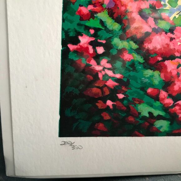 "Harborview" by Alex Pauker Serigraph - Picture 3 of 8